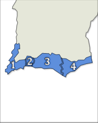 Sub-regiões Algarve